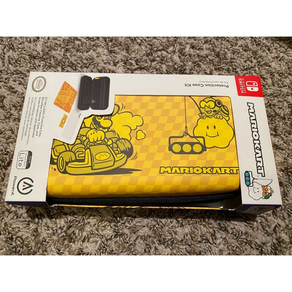 NWT Nintendo Switch Lite Mario Kart Case